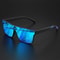 Colorful Square Sports Sunglasses UV400 OnePiece Lens Unisex Outdoor Glasses For Cycling Hiking Be 9