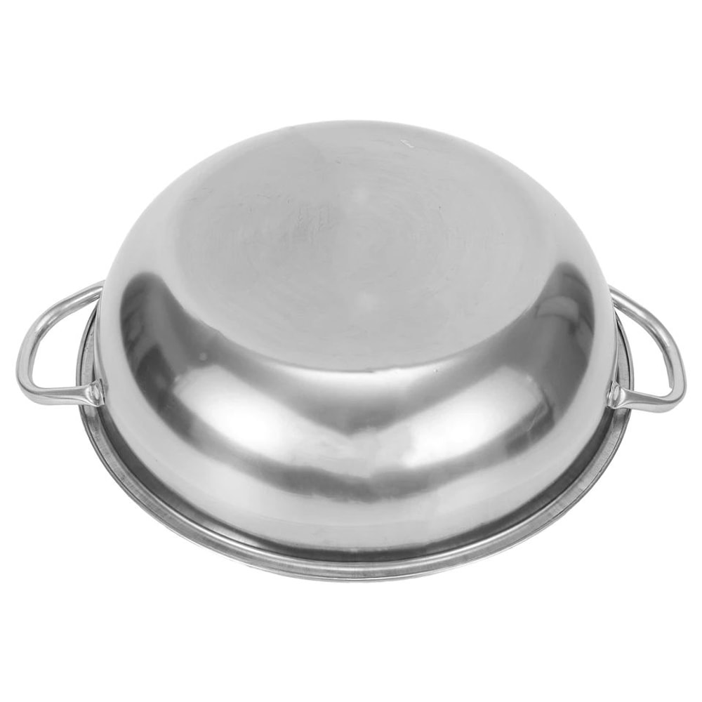 Stainless Steel Double Sided Hot Pot Cooker Twin Divided Chinese Hotpot Pot For Gas Induction Stov 4