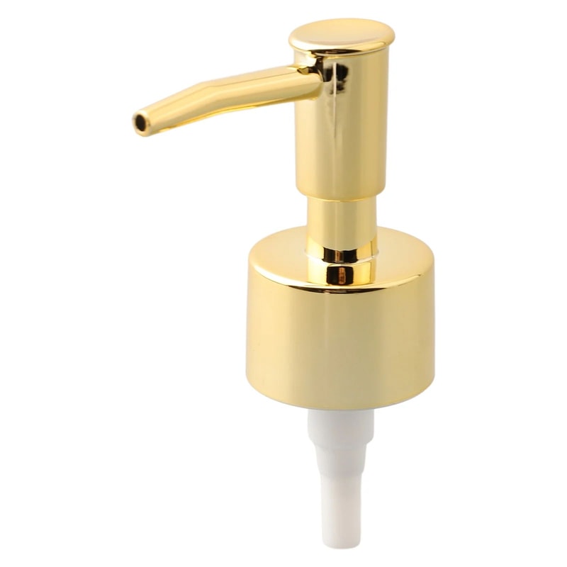 Soap Dispenser Pump Replacement Head Brushed Finish Reusable Lotion Pump With Leakproof Gasket For 6