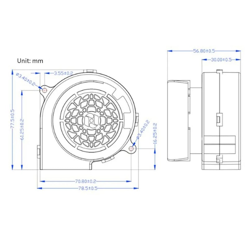 Mini Inflatable Air Blower Replacement Outdoor Yard Decoration Fan Motor For Holiday Inflatables Co 5