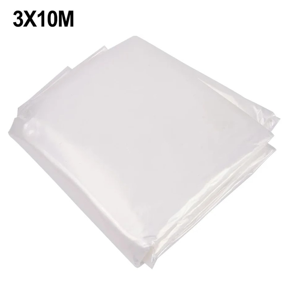 Clear Greenhouse Plastic Sheeting Cold Protection Cover Waterproof UVResistant Garden Plant Frost S 2
