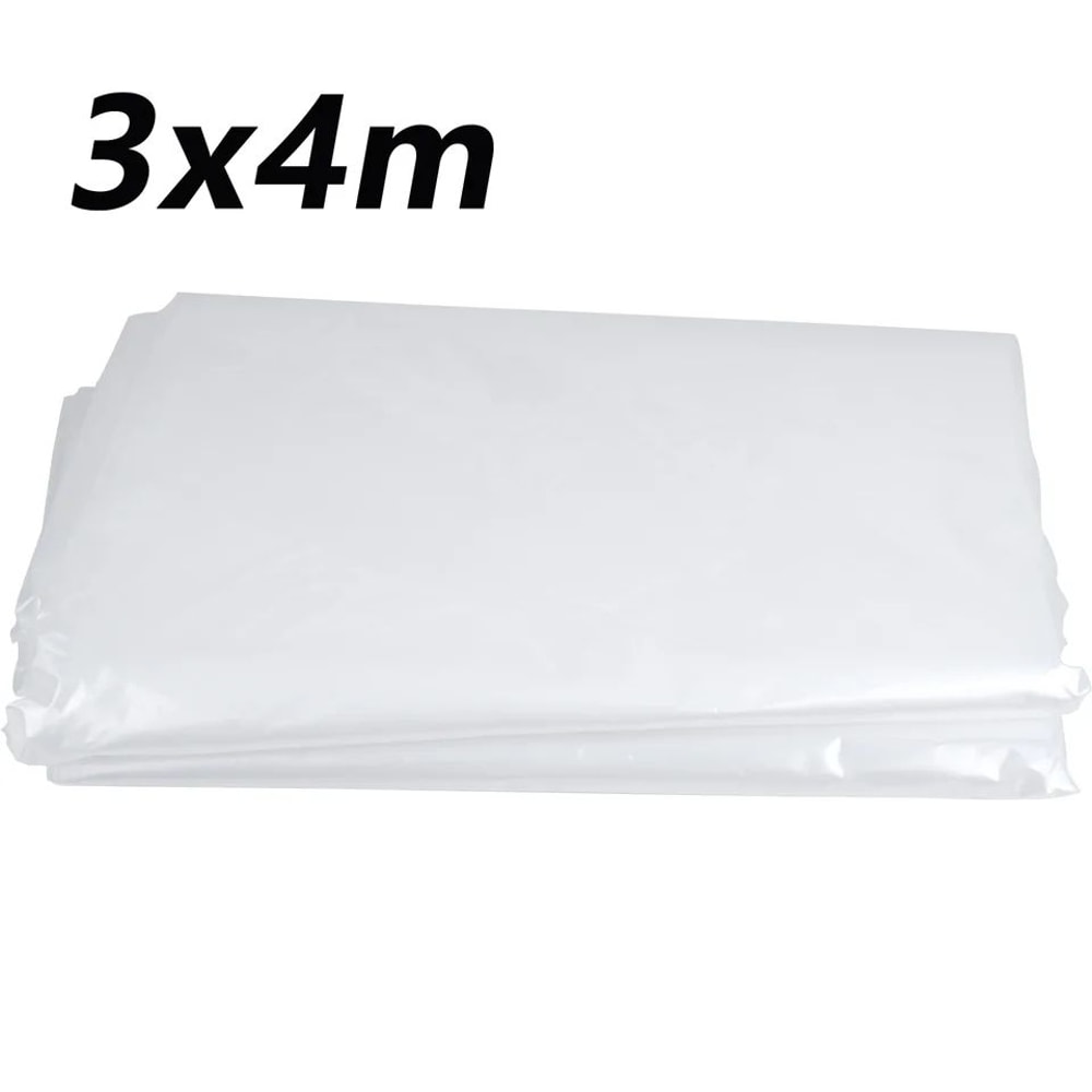 Clear Greenhouse Plastic Sheeting Cold Protection Cover Waterproof UVResistant Garden Plant Frost S 4