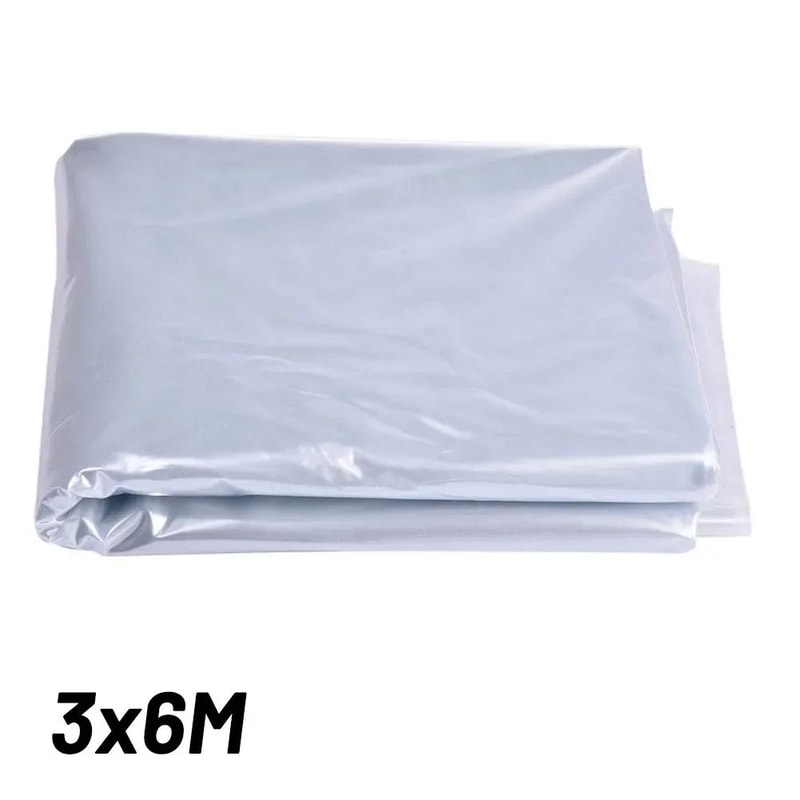Clear Greenhouse Plastic Sheeting Cold Protection Cover Waterproof UVResistant Garden Plant Frost S 7