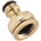 Brass Faucet Adapter G34 To G12 2in1 Garden Hose Tap Connector For Washing Machine Dishwasher Threa 6