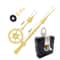 Silent High Torque Quartz Clock Movement Mechanism DIY Wall Clock Repair Replacement Kit With Long 4
