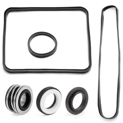 hayward super pump o-ring & shaft seal repair kit for sp2600/sp1600 pool pump seal kit | leak fix replacement set