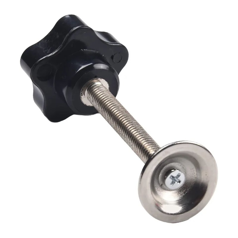 M8 5Star Clamping Knob Screw With Rubber Gasket Hand Tightening Star Knob Handle For Tools Fixtur 3