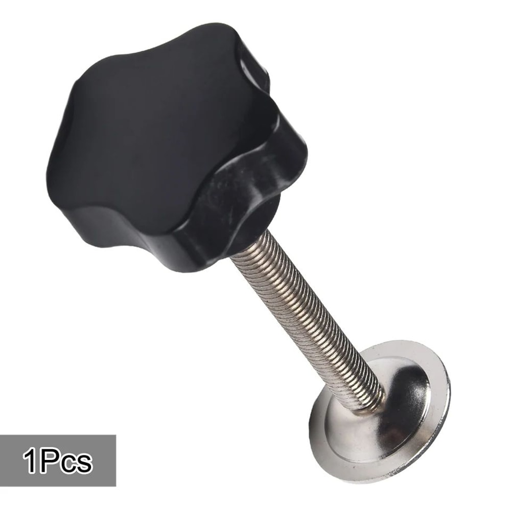 M8 5Star Clamping Knob Screw With Rubber Gasket Hand Tightening Star Knob Handle For Tools Fixtur 4