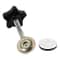 M8 5Star Clamping Knob Screw With Rubber Gasket Hand Tightening Star Knob Handle For Tools Fixtur 7