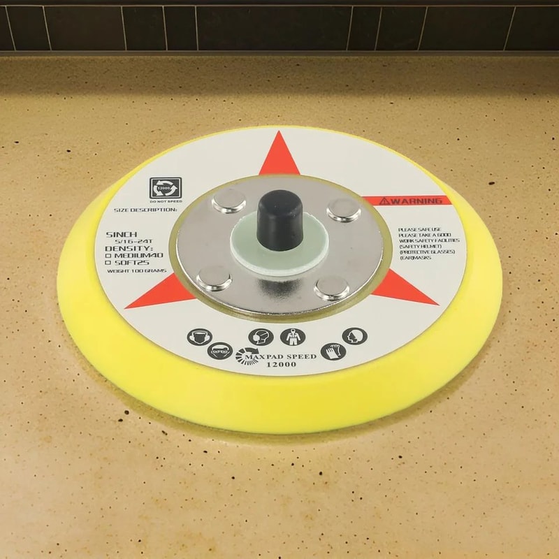 QuickChange Polishing Pad Thread Adapter For Angle Grinder M6M8 Backer Pad Holder For Sanding Buf 2