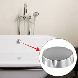 chrome bathtub control knob 3in round rotating bath handle | replacement shower valve knob bathroom accessory