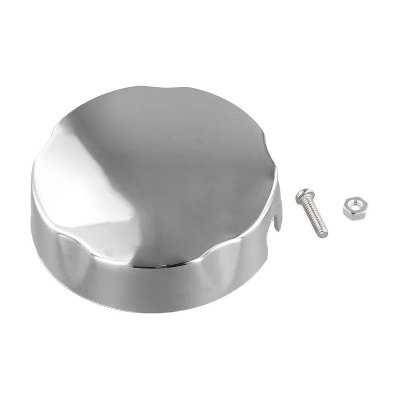 Chrome Bathtub Control Knob 3in Round Rotating Bath Handle Replacement Shower Valve Knob Bathroom 2