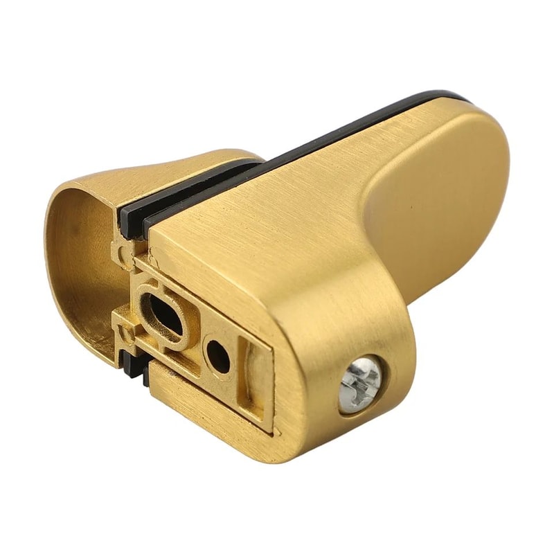 Adjustable Zinc Alloy Glass Shelf Bracket Clamp Wall Mount Holder HeavyDuty Support For Kitchen Be 1