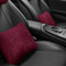 Suede Car Lumbar Support Pillow For Mercedes SMaybach Waist Neck Cushion For Comfort Posture Fat 5