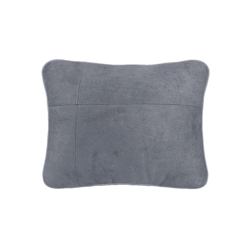 Suede Car Lumbar Support Pillow For Mercedes SMaybach Waist Neck Cushion For Comfort Posture Fat 9
