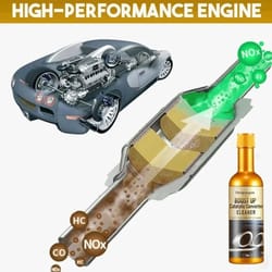 catalytic converter cleaner | reduce emissions, help clear check engine light, improve performance & fuel economy