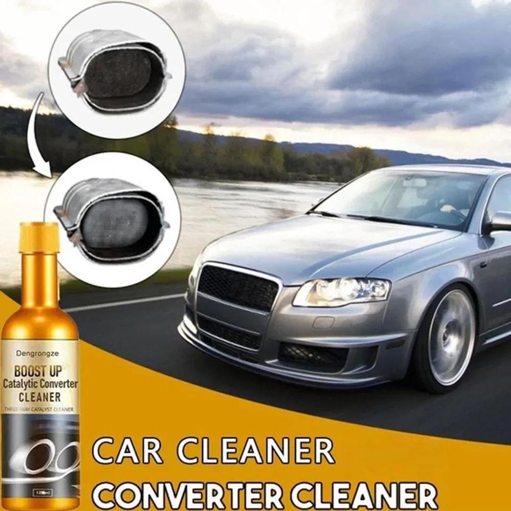 Catalytic Converter Cleaner Reduce Emissions Help Clear Check Engine Light Improve Performance Fu 2
