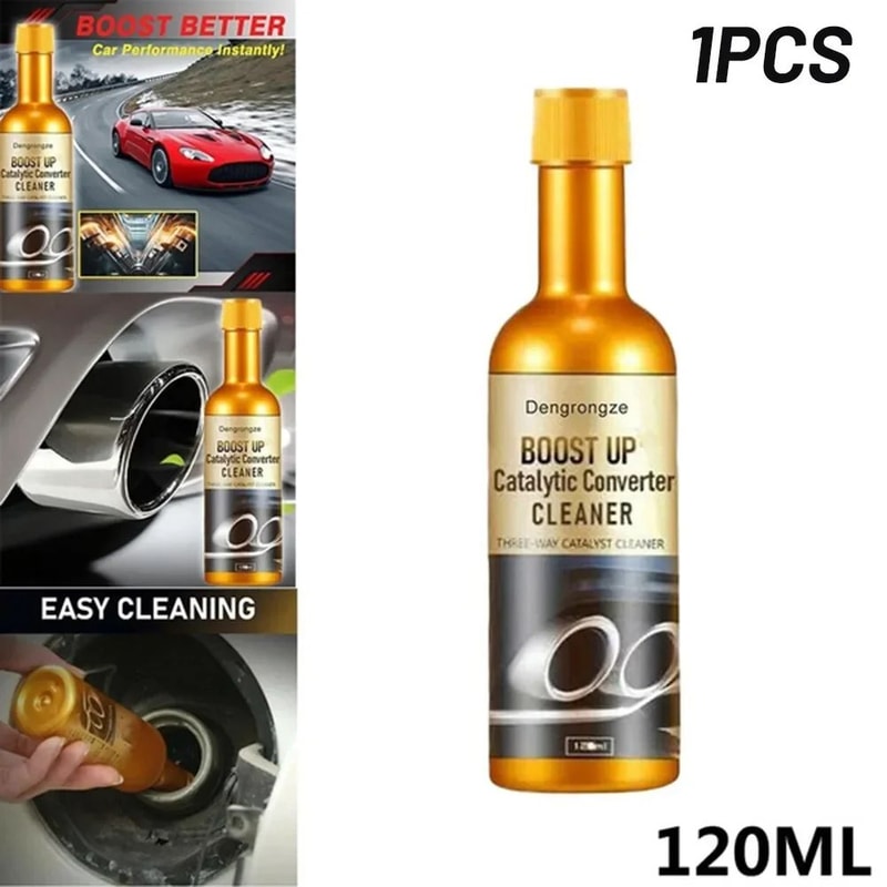 Catalytic Converter Cleaner Reduce Emissions Help Clear Check Engine Light Improve Performance Fu 6