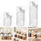 Transparent Food Storage Container With Pour Spout Measuring Cup Lid Cereal Sugar Beans Organizer 9