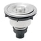 Kitchen Sink Drain Assembly With Basket Strainer Stopper Waste Plug Filter For Basin Drain AntiCl 4