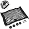 Car Trunk Storage Net Pocket 98x138in Mesh Organizer For Motorhome RV Boat Seat Back Cargo Holder 2