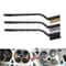 Mini Wire Brush Set Nylon Brass Stainless Steel Curved Handle Cleaning Brush For Rust Removal Poli 5