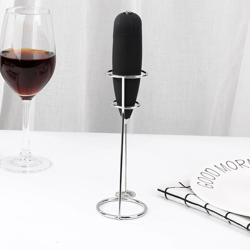 Handheld Milk Frother Stand Egg Beater Holder Mixer Rest Rack For Electric Frother Whisk Kitchen 2