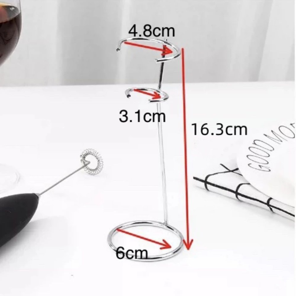 Handheld Milk Frother Stand Egg Beater Holder Mixer Rest Rack For Electric Frother Whisk Kitchen 5