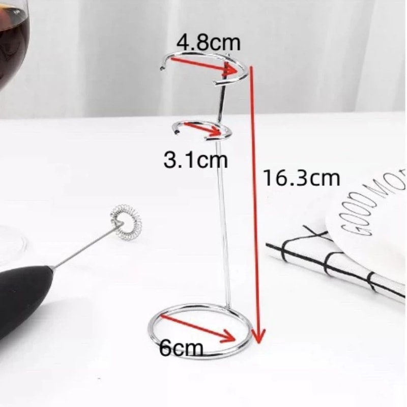 Handheld Milk Frother Stand Egg Beater Holder Mixer Rest Rack For Electric Frother Whisk Kitchen 5