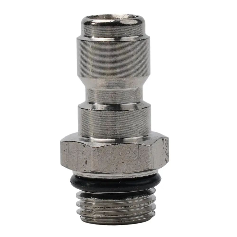 Pressure Washer Quick Connect Adapter 14in BrassStainless Coupler Male Female Connector Fitting Fo 6