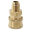 Pressure Washer Quick Connect Adapter 14in BrassStainless Coupler Male Female Connector Fitting Fo 10
