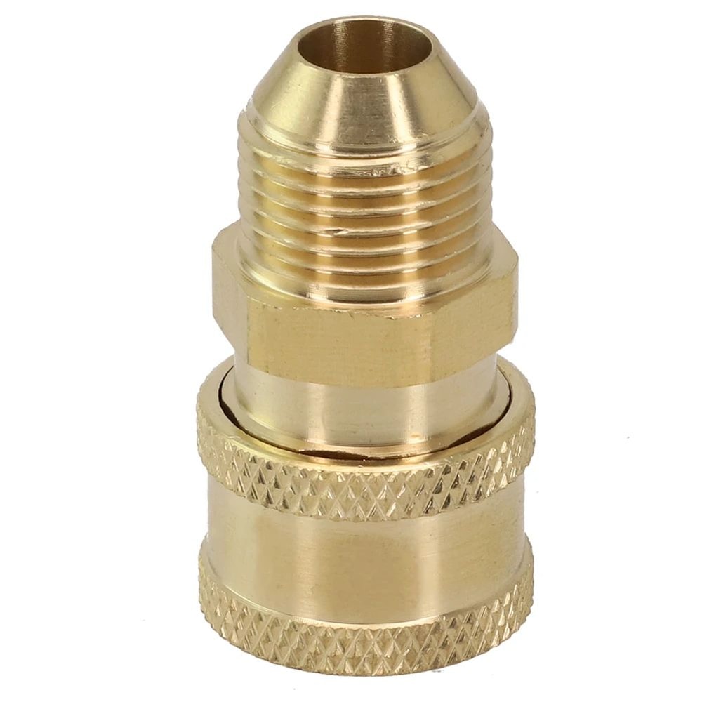 Pressure Washer Quick Connect Adapter 14in BrassStainless Coupler Male Female Connector Fitting Fo 11