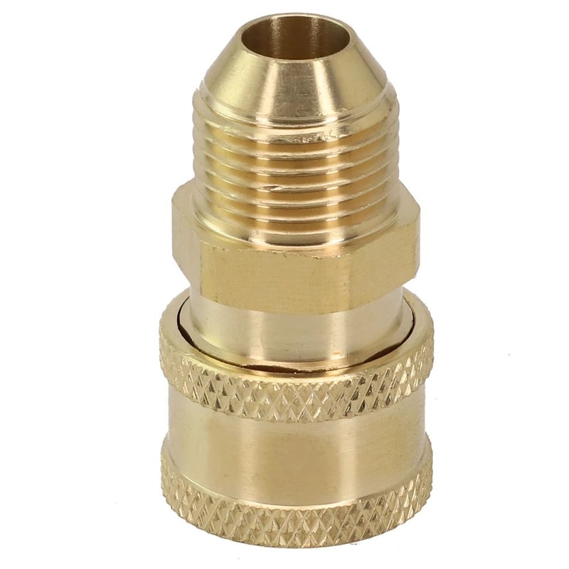 Pressure Washer Quick Connect Adapter 14in BrassStainless Coupler Male Female Connector Fitting Fo 11