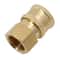 Pressure Washer Quick Connect Adapter 14in BrassStainless Coupler Male Female Connector Fitting Fo 12