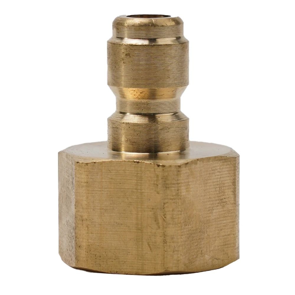 Pressure Washer Quick Connect Adapter 14in BrassStainless Coupler Male Female Connector Fitting Fo 16