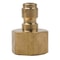 Pressure Washer Quick Connect Adapter 14in BrassStainless Coupler Male Female Connector Fitting Fo 16