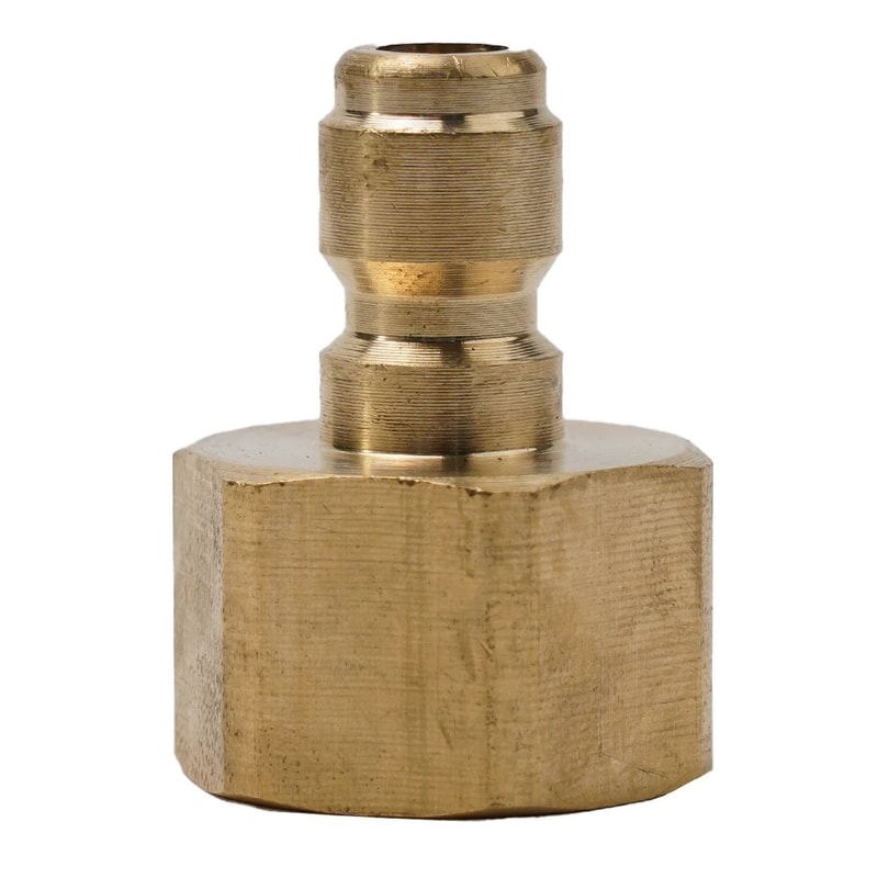 Pressure Washer Quick Connect Adapter 14in BrassStainless Coupler Male Female Connector Fitting Fo 16