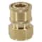 Pressure Washer Quick Connect Adapter 14in BrassStainless Coupler Male Female Connector Fitting Fo 17