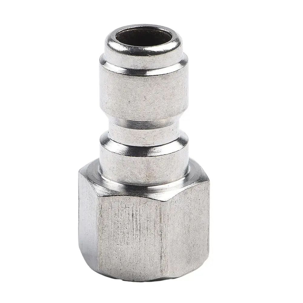 Pressure Washer Quick Connect Adapter 14in BrassStainless Coupler Male Female Connector Fitting Fo 19