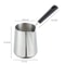 Stainless Steel Turkish Coffee Pot With Long Handle Milk Chocolate Melting Pan Sauce Warmer Stove 5