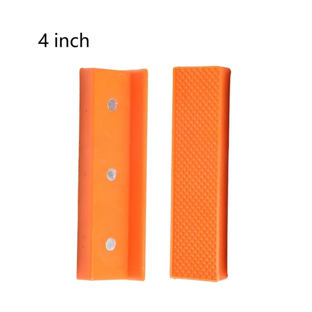 Magnetic Vise Jaw Pad Set 2pcs Soft NonSlip Protective Covers For Bench Vise Clamps Drill Press Wo 6