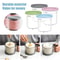 4Pack Creami Pints With Lids Compatible With Ninja Creami Reusable Ice Cream Containers For Smooth 2