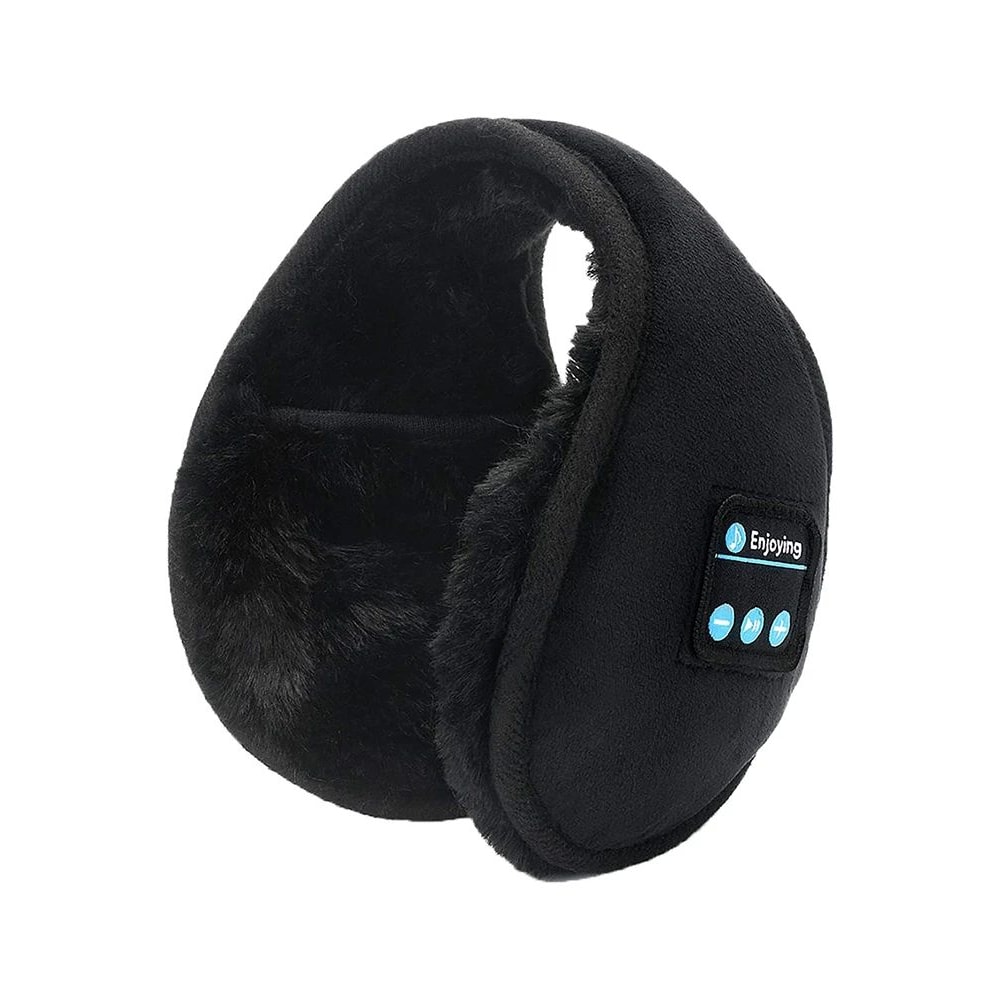 Bluetooth Music Earmuffs Wireless Winter Warmers Velvet Sports Ear Warmers For Running Walking Wit 6