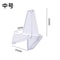 Acrylic Challenge Coin Display Stand Holders Transparent Triangle Coin Capsule Stands For Commemor 7