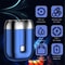 Portable DoubleHead Mini Magnetic Electric Shaver For Men USB Rechargeable Travel Beard Razor Compa 2