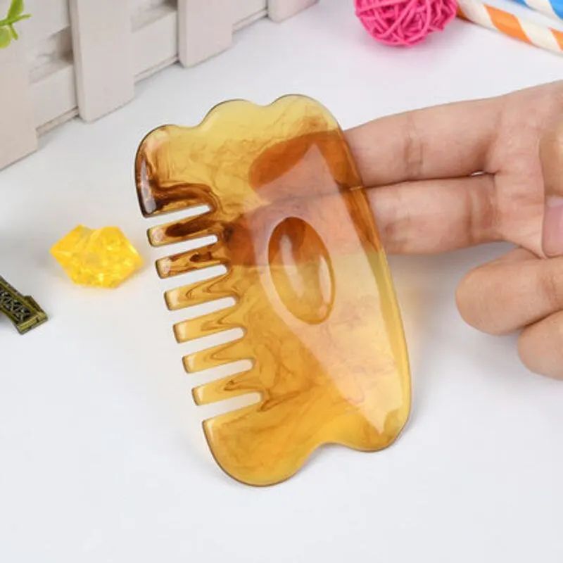 6in1 Resin Gua Sha Massage Tool Kit For Face Body Facial Scraping Board For Neck Arms Legs Back Ey 4