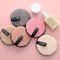 4 Pcs Reusable Microfiber Makeup Remover Pads Washable Facial Cleansing Sponges With Travel Pouch F 1