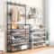 45 Tier Multifunctional Plastic Storage Rack Organizer Floor Standing Shoe Clothes Shelf Easy Asse 1