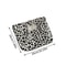 Leopard Print Canvas Makeup Bag Western Style Cosmetic Organizer Pouch With Zipper Portable Phone 5