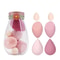 Dry Wet DualUse Makeup Sponge Beauty Blender Teardrop Diagonal Cut Powder Puff With Individual Pac 7